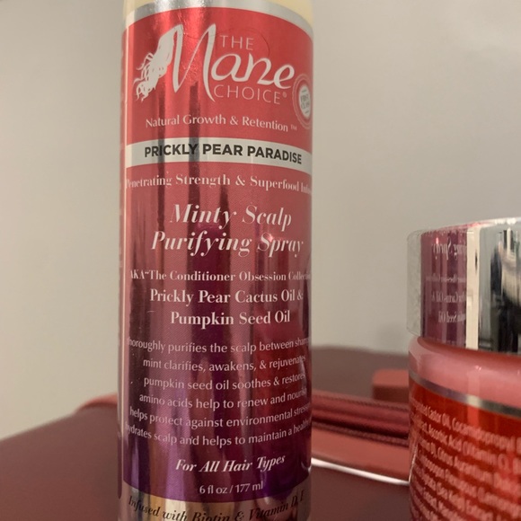 Mane Choice Prickly Pear Curl Custard And Minty Purifying Spray - Picture 3 of 3